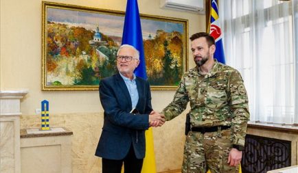 Kárpátalja kormányzójával tárgyalt az Ökumenikus Segélyszervezet vezetője