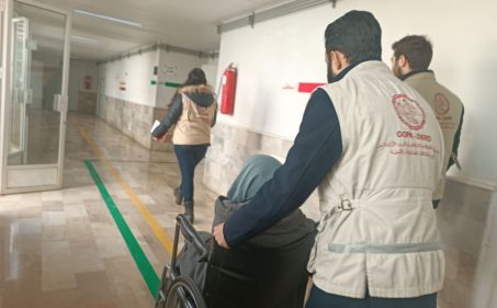 Segítségnyújtás a földrengés károsultjainak Szíriában