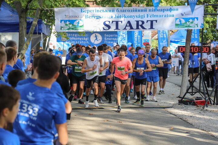Half Marathon Charity run Berehove