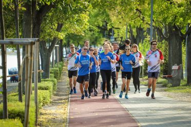 Running together to raise attention to Transcarpathian people in need