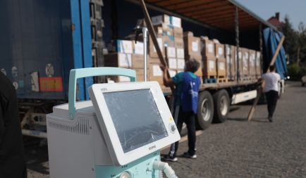 Az Ökumenikus Segélyszervezet juttatta el a magyar kormányzat nagyértékű támogatását Ukrajnába