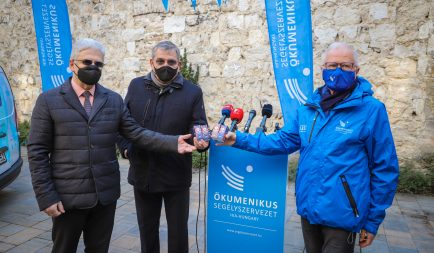 A MEDITOP adománnyal segíti a Segélyszervezet karitatív munkáját
