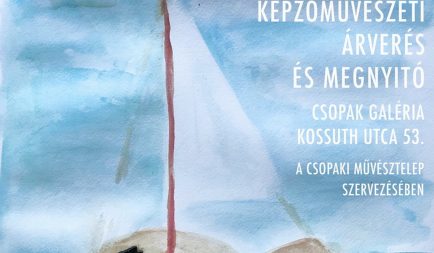 Műveik árverezésével segítenek rászoruló iskolásoknak a Csopaki Művésztelep fiatal művészei