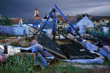 Solidarity and fundraising: tornado hit Czech Republic